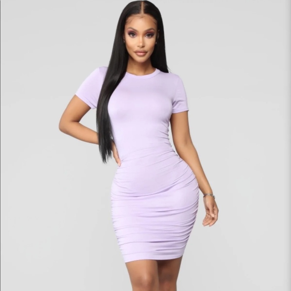 Casual Chillin’ Ruched Mini Dress